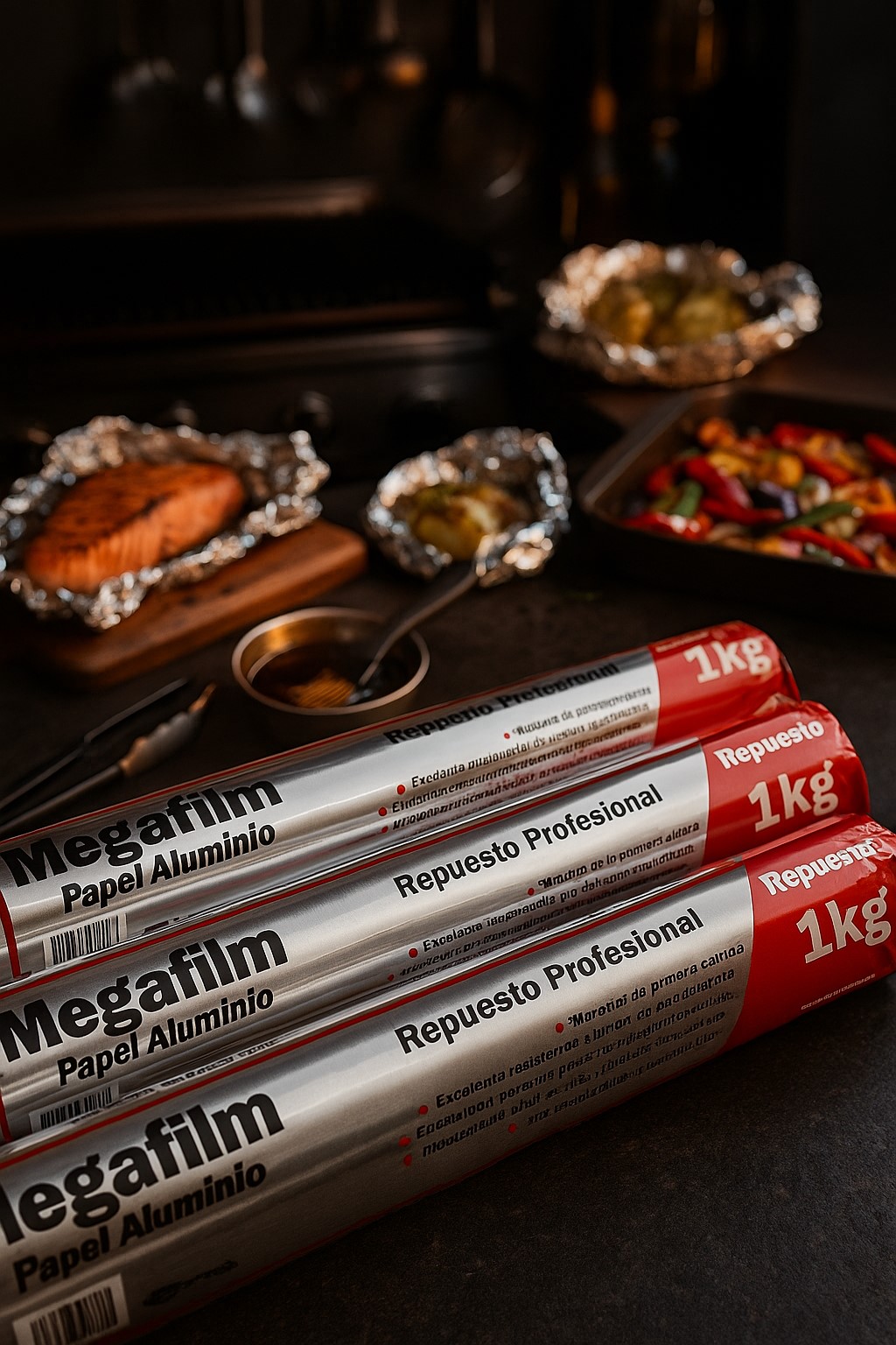 Rollo de Aluminio - Caja